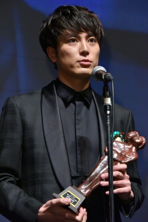 間宮祥太朗、「第9回TAMA映画賞授賞式」にて