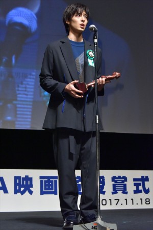 高杉真宙、「第9回TAMA映画賞授賞式」にて