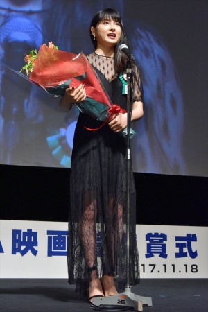 土屋太鳳、「第9回TAMA映画賞授賞式」にて
