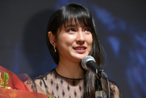 土屋太鳳、「第9回TAMA映画賞授賞式」にて