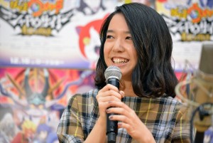 上白石萌音、『映画 妖怪ウォッチ シャドウサイド 鬼王の復活』公開アフレコにて