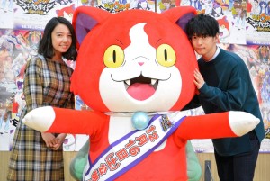 上白石萌音、千葉雄大、『映画 妖怪ウォッチ シャドウサイド 鬼王の復活』公開アフレコにて