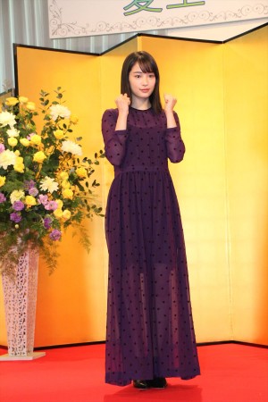 連続テレビ小説『夏空』で主演を務める広瀬すず