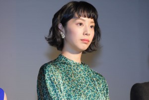 夏帆、映画『伊藤くん A to E』完成披露試写会に登壇