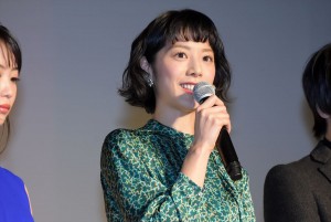 夏帆、映画『伊藤くん A to E』完成披露試写会に登壇