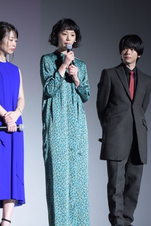 夏帆、映画『伊藤くん A to E』完成披露試写会に登壇