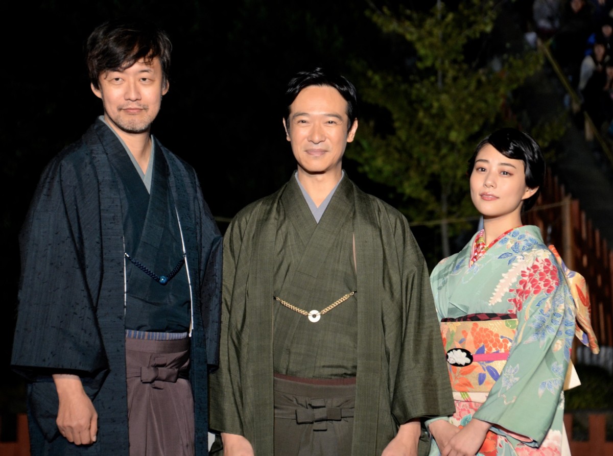 高畑充希、堺雅人の「千歳飴を持てよ」にご立腹？『鎌倉ものがたり』奉納試写会開催