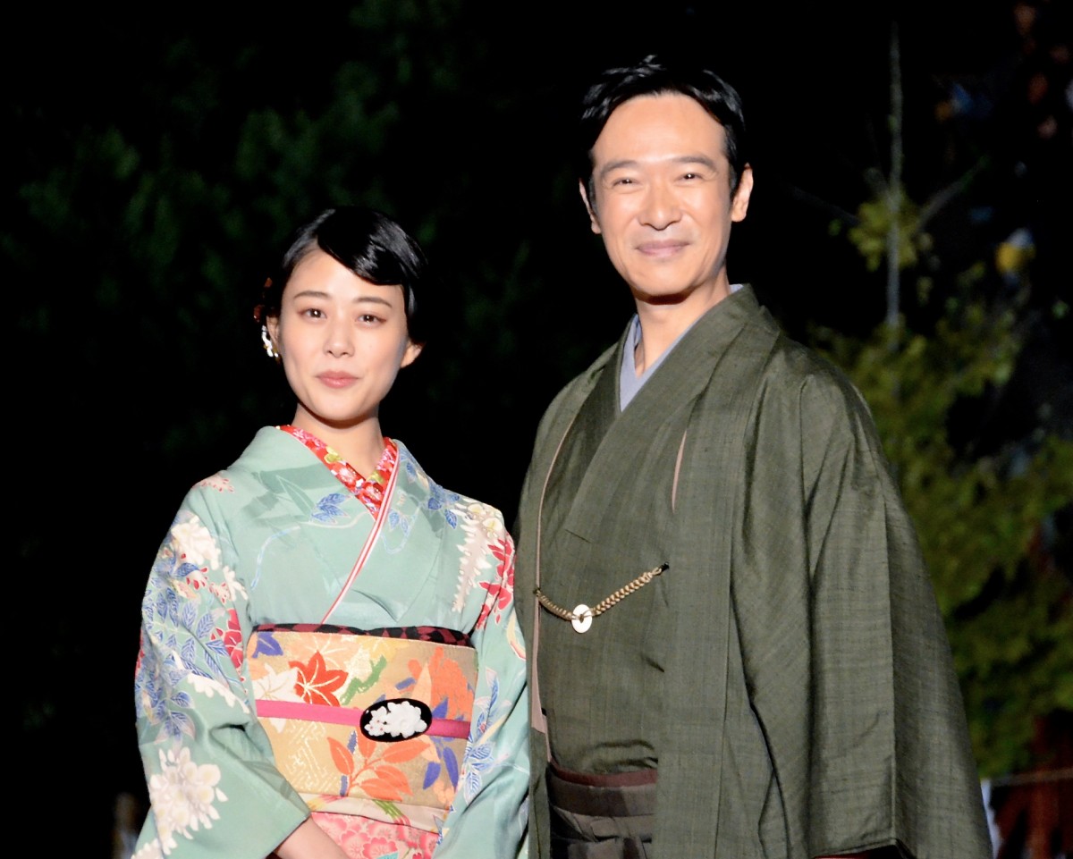 高畑充希、堺雅人の「千歳飴を持てよ」にご立腹？『鎌倉ものがたり』奉納試写会開催