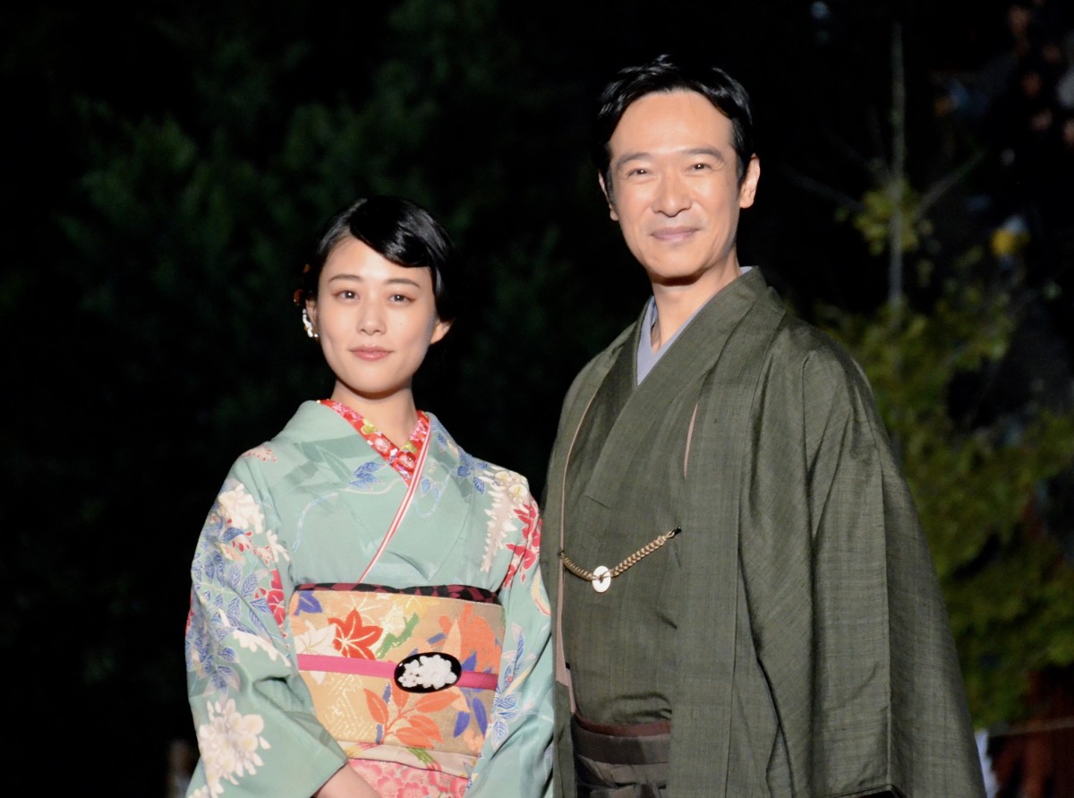 高畑充希、堺雅人の「千歳飴を持てよ」にご立腹？『鎌倉ものがたり』奉納試写会開催