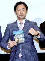 プロボクサー・山中慎介選手、『ザ・マミー／呪われた砂漠の王女』BD＆DVDリリース記念イベントに登場