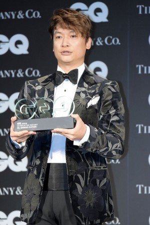 香取慎吾、『GQ MEN OF THE YEAR 2017』授賞式・記者発表会に登壇