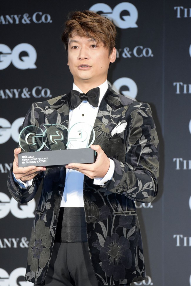 『GQ MEN OF THE YEAR 2017』授賞式・記者発表会20171122