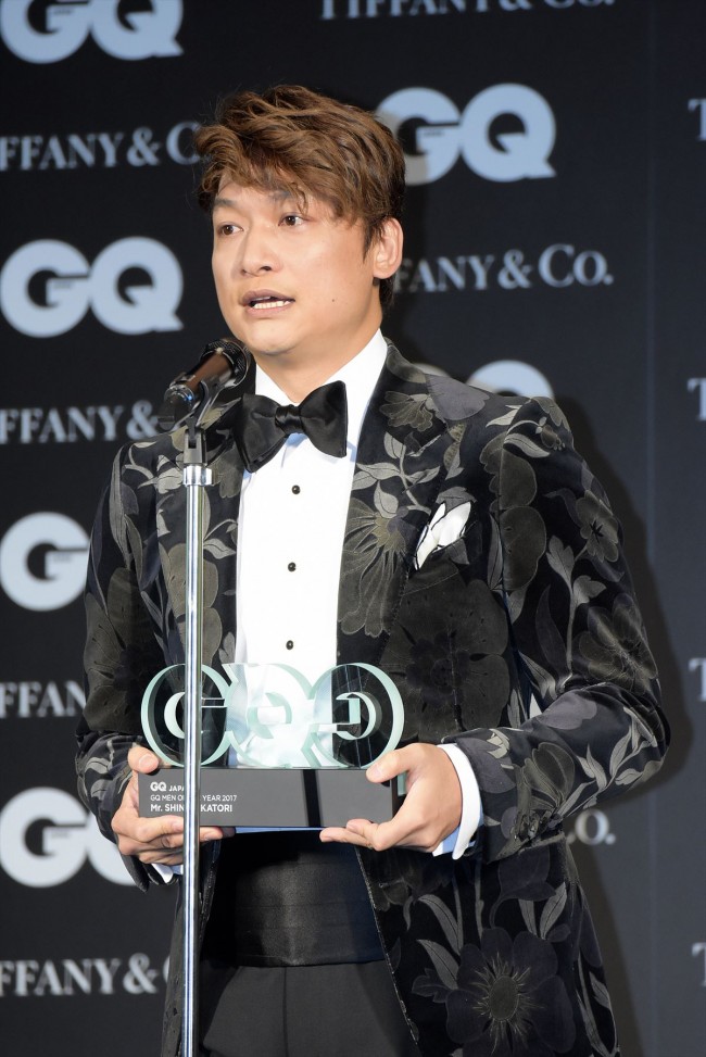 『GQ MEN OF THE YEAR 2017』授賞式・記者発表会20171122