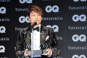 香取慎吾、『GQ MEN OF THE YEAR 2017』授賞式・記者発表会に登壇