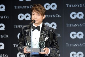 香取慎吾、『GQ MEN OF THE YEAR 2017』授賞式・記者発表会に登壇