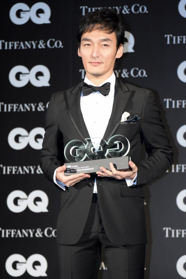 『GQ MEN OF THE YEAR 2017』授賞式・記者発表会20171122