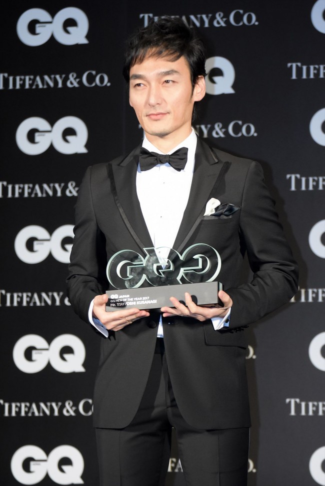 『GQ MEN OF THE YEAR 2017』授賞式・記者発表会20171122