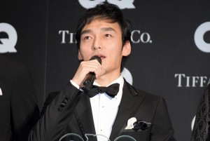 草なぎ剛、『GQ MEN OF THE YEAR 2017』授賞式・記者発表会に登壇