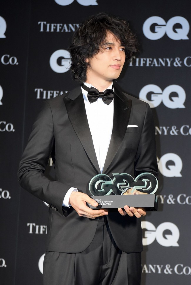 『GQ MEN OF THE YEAR 2017』授賞式・記者発表会20171122