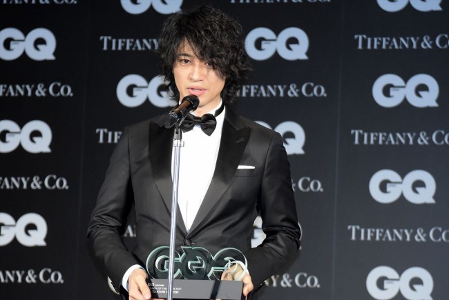 『GQ MEN OF THE YEAR 2017』授賞式・記者発表会20171122