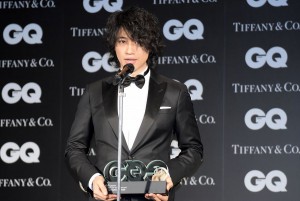 斎藤工、『GQ MEN OF THE YEAR 2017』授賞式・記者発表会に登壇
