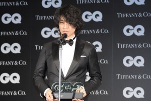 斎藤工、『GQ MEN OF THE YEAR 2017』授賞式・記者発表会に登壇