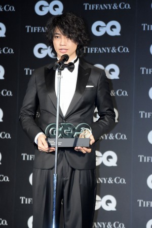 斎藤工、『GQ MEN OF THE YEAR 2017』授賞式・記者発表会に登壇