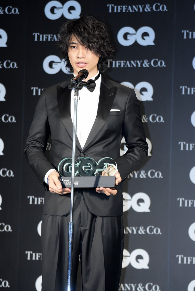 『GQ MEN OF THE YEAR 2017』授賞式・記者発表会20171122