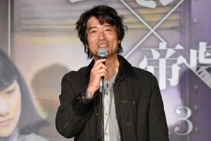 寺脇康文、『ユーミン×帝劇 vol．3 朝陽の中で微笑んで』ゲネプロ・囲み取材に登場