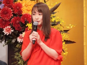 川栄李奈、2019年大河ドラマ『いだてん～東京オリムピック噺～』新キャスト発表会見に登場