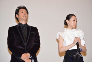 大泉洋、北川景子、『探偵はBARにいる3』初日舞台挨拶に登壇