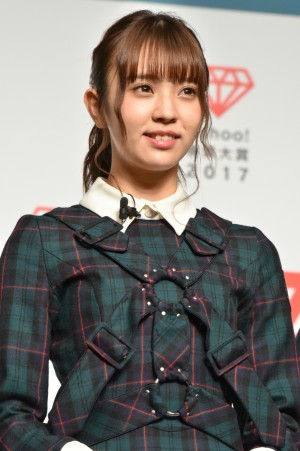 小林由依、国民が選んだ賞「Yahoo！検索大賞2017」発表会に登壇