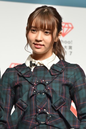 小林由依、国民が選んだ賞「Yahoo！検索大賞2017」発表会に登壇