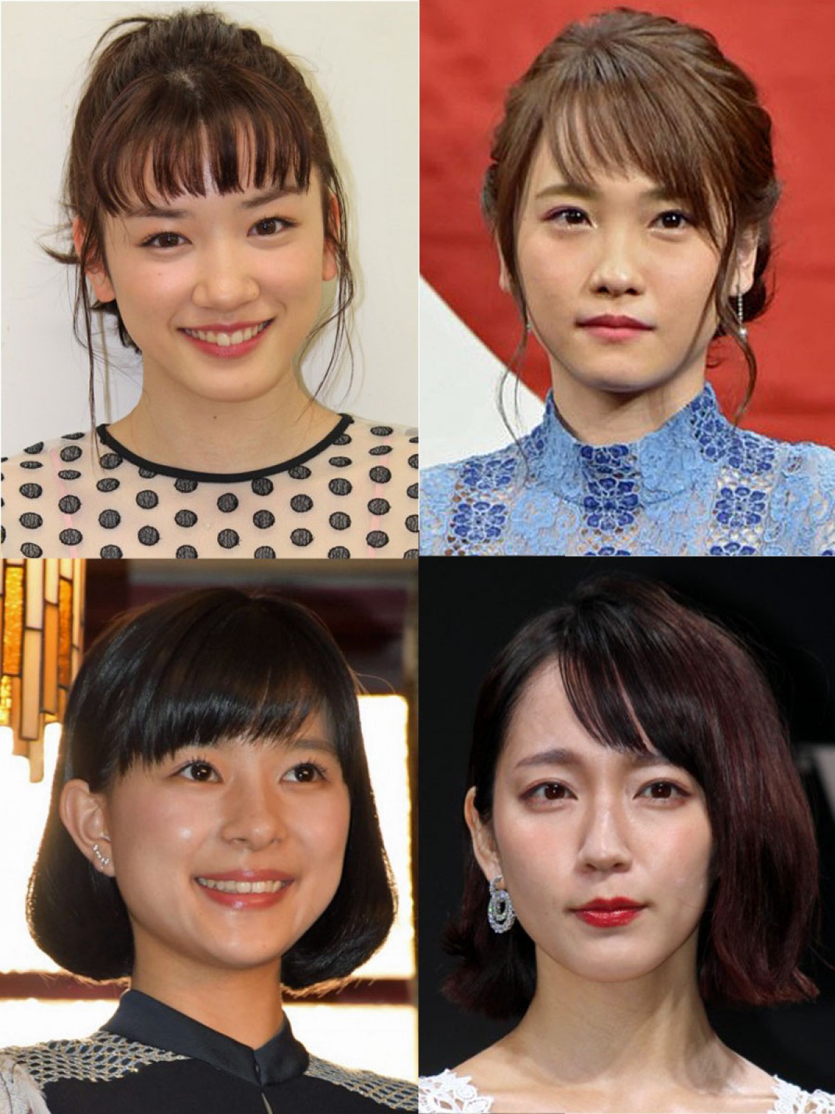 永野芽郁、川栄李奈、芳根京子、吉岡里帆…2017年大活躍した女優たち