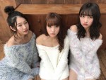 SUPER☆GiRLS・浅川梨奈＆渡邉幸愛＆内村莉彩、“サンタコスグラビア”公開