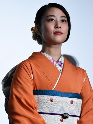 映画『DESTINY 鎌倉ものがたり』初日舞台挨拶に出席した高畑充希