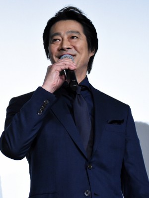 映画『DESTINY 鎌倉ものがたり』初日舞台挨拶に出席した堤真一