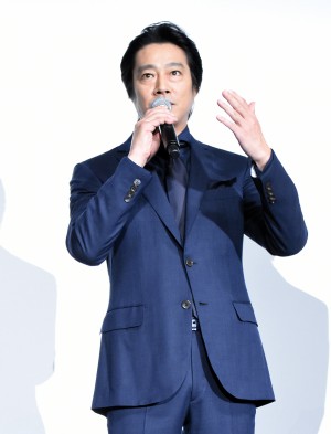 映画『DESTINY 鎌倉ものがたり』初日舞台挨拶に出席した堤真一