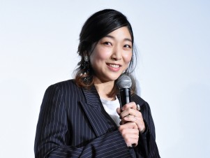 映画『DESTINY 鎌倉ものがたり』初日舞台挨拶に出席した安藤サクラ