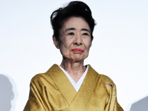 映画『DESTINY 鎌倉ものがたり』初日舞台挨拶に出席した中村玉緒