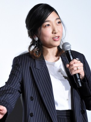 映画『DESTINY 鎌倉ものがたり』初日舞台挨拶に出席した安藤サクラ