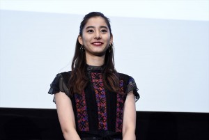新木優子、『悪と仮面のルール』プレミア試写会舞台挨拶に登壇