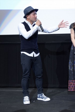 中村哲平監督、『悪と仮面のルール』プレミア試写会舞台挨拶に登壇