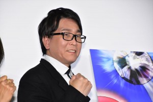 高橋陽一、『キャプテン翼』アニメ化決定記者発表会に登場