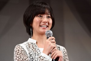 木村文乃、『羊の木』完成披露試写会に登壇