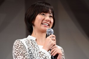 木村文乃、『羊の木』完成披露試写会に登壇