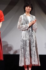 木村文乃、『羊の木』完成披露試写会に登壇