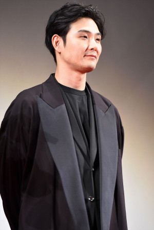 松田龍平、『羊の木』完成披露試写会に登壇