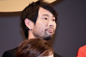 水澤紳吾、『羊の木』完成披露試写会に登壇