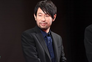 水澤紳吾、『羊の木』完成披露試写会に登壇